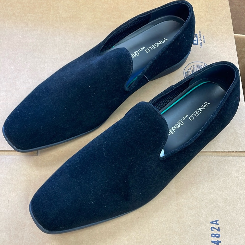 Black Suede Loafers New